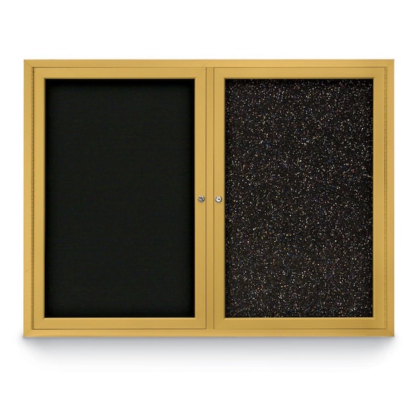 Corkboard, Burgundy/ Satin, 24" x 36"